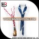 Blue color squared ladies silk scarf for spring summer