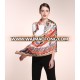 Fashion Custom Desginl Print 100% Silk Lady Scarf