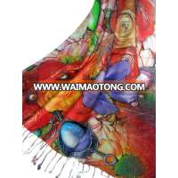 Rayon Digital Printed fashion scarf