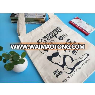 High quality non-pollution eco-friendly canvas plain canvas bags