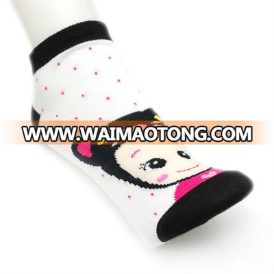 wholesale 100% cotton socks ,ankle socks girl