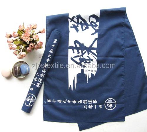 Custom Top Quality Traditional Japanese 100% Cotton Tenugui Towel Hand Towel With Customized Logo