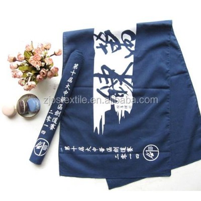 Custom Top Quality Traditional Japanese 100% Cotton Tenugui Towel Hand Towel With Customized Logo