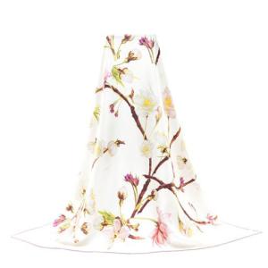 Fashion Elegent New Design Floral Print Lady Silk Scarf